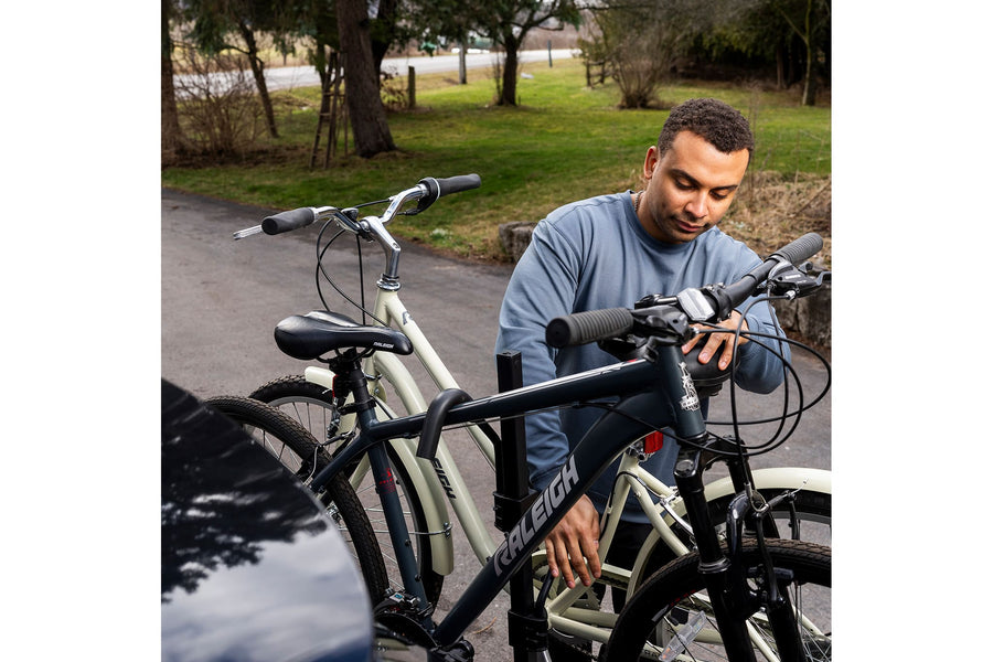 Support de plateforme d'attelage pour 2 vélos Raleigh